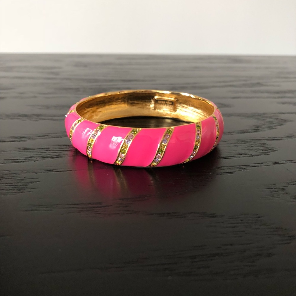 Kate Spade hot pink bangle.